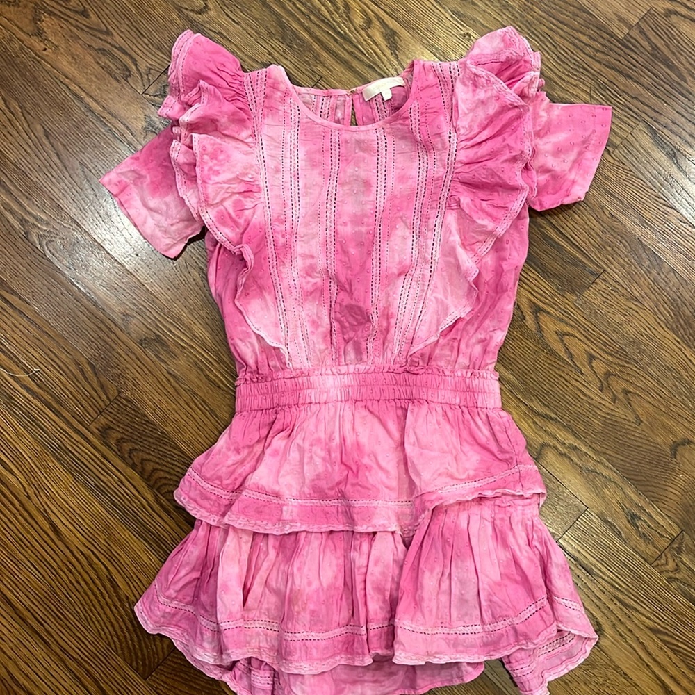 XS Loveshack Fancy pink dress. Perfect condition!